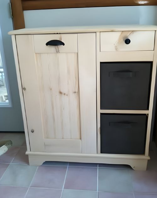 Wood cabinet